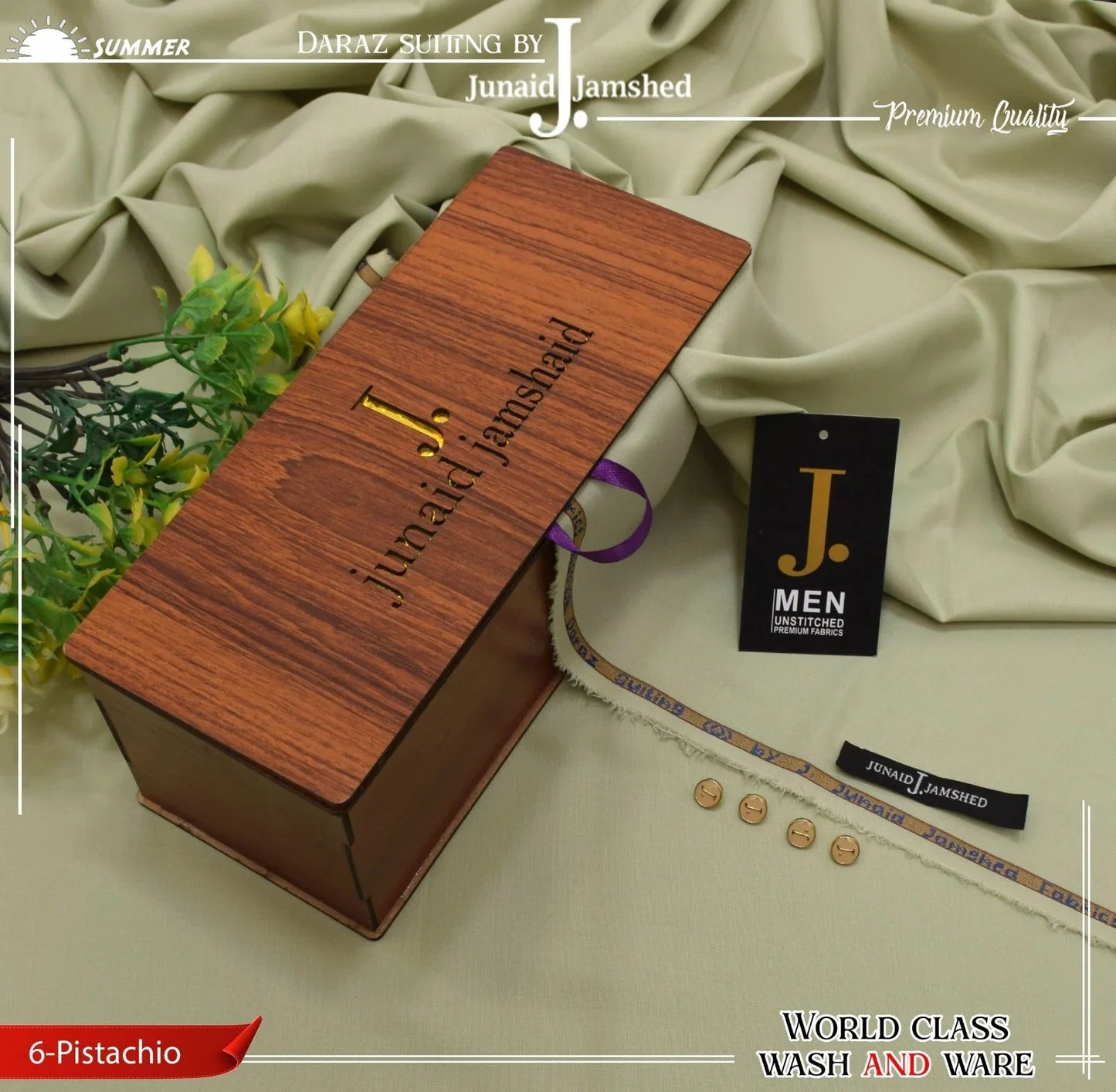 J. PEMIUM QUAILTY WASH N WEAR   (  PISTA )