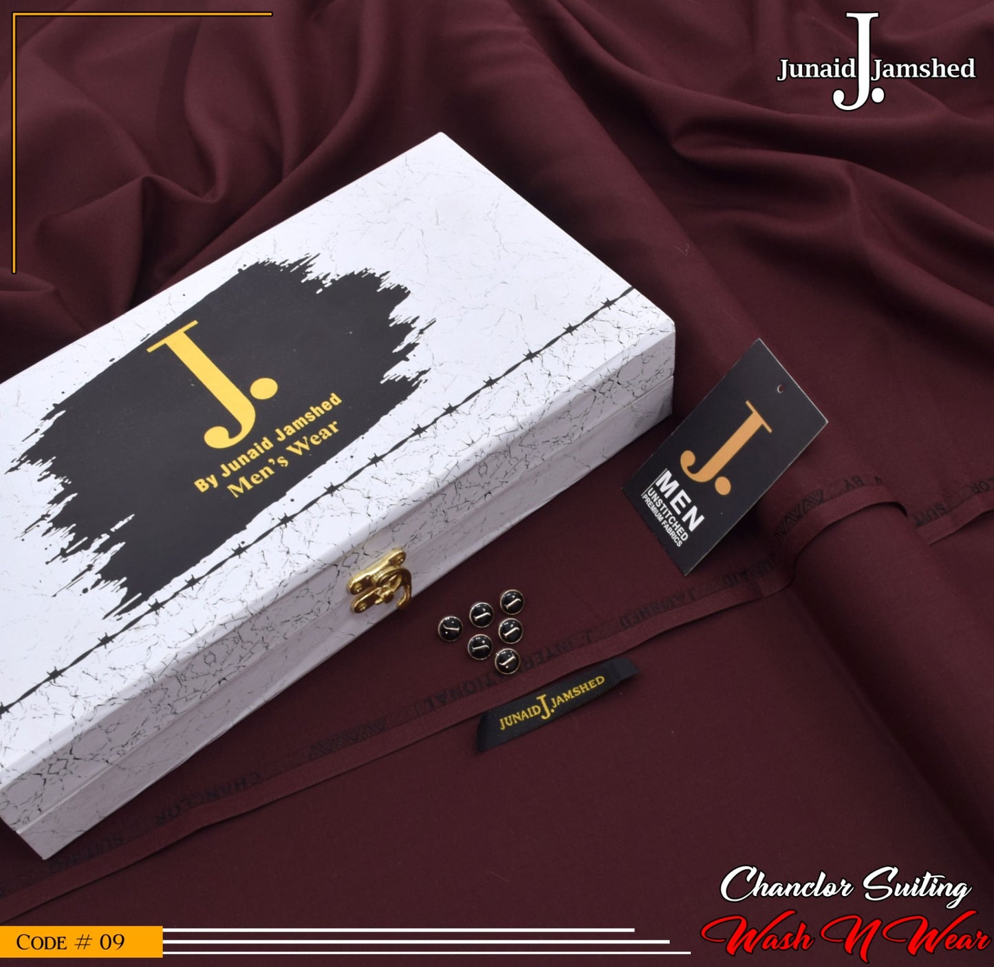 J. Elite Class 4 Season Wash N Wear With Luxury Box & Bag ( MEHRON )