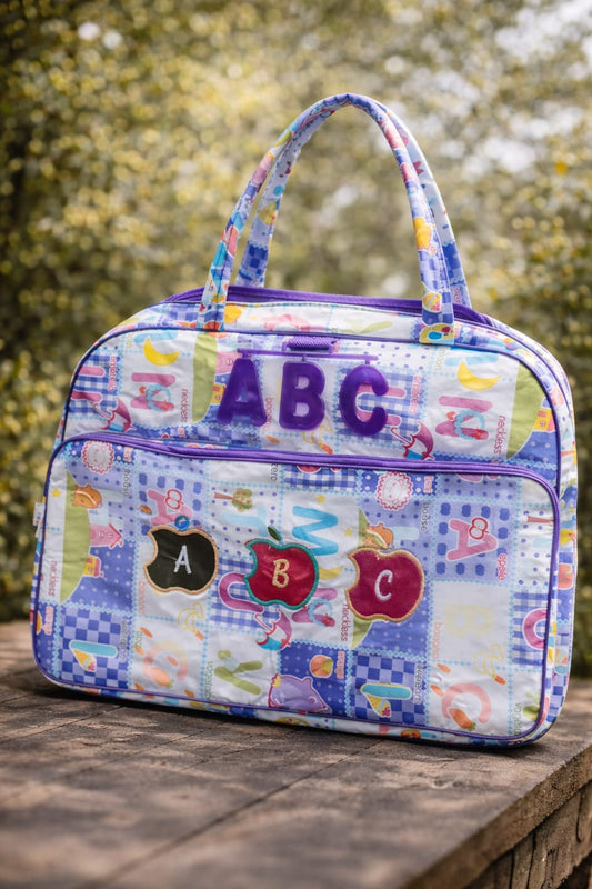 PREMIUM WOMEN BABY BAG WITH SPACIOUS COMPARTMENTS  ( PURPLE )