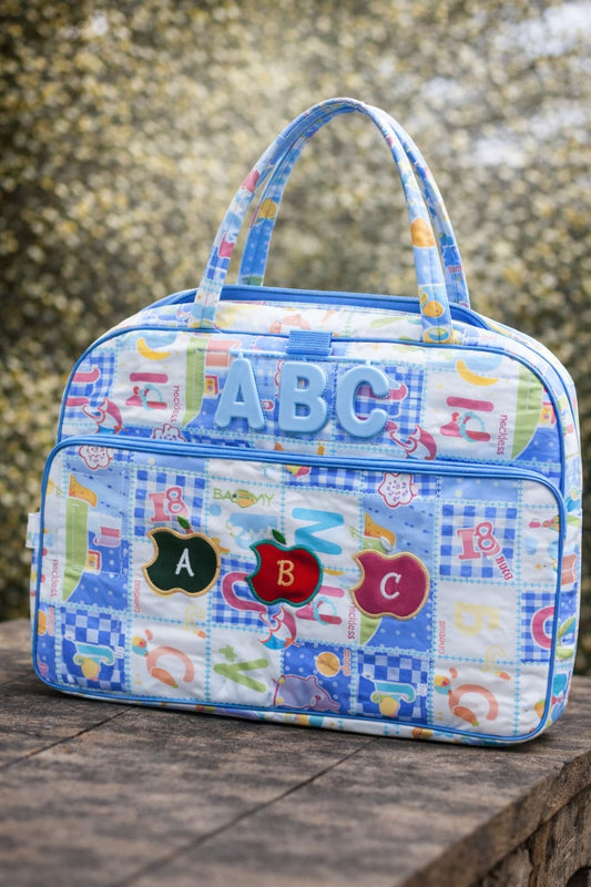 PREMIUM WOMEN BABY BAG WITH SPACIOUS COMPARTMENTS  ( BLUE )