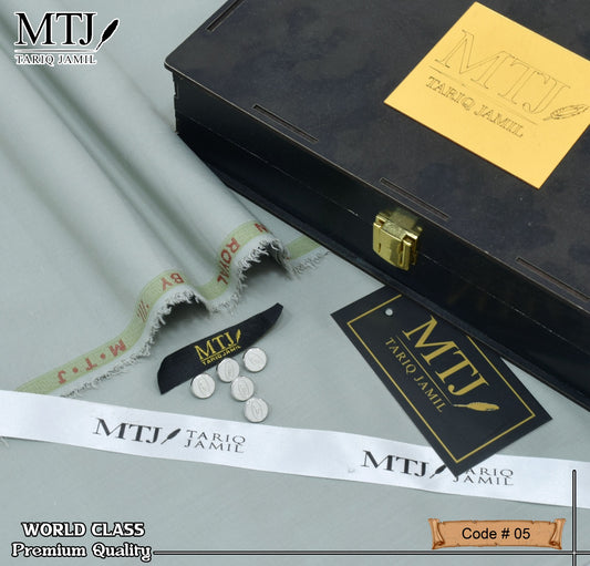 MTJ PREMIUM WASH N WEAR WITH BOX AND BAG  ( SILVER  )